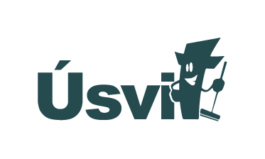 Logo Úklid kanceláří Úsvit - barva